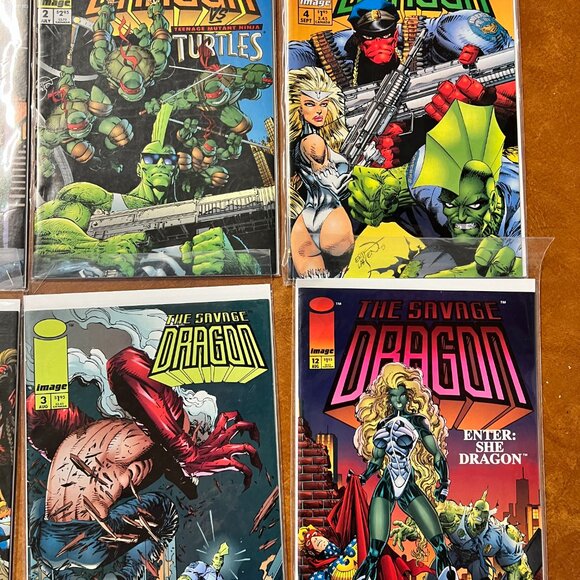 Lot og 7 Image Comics - The‎ Savage Dragon # 2, 3, 4, 9, 12, 6 - Picture 3 of 5